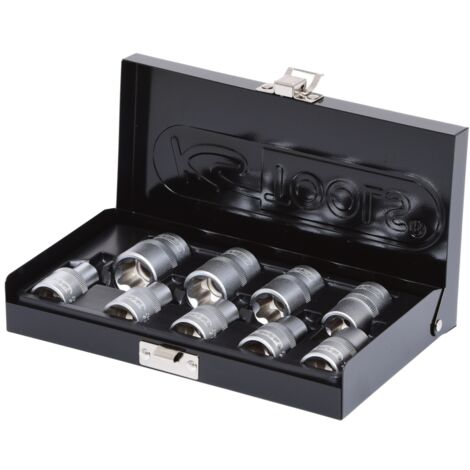 KS Tools 1/2 Torx-E-Stecknuss-Satz, 9-tlg, E10-E24