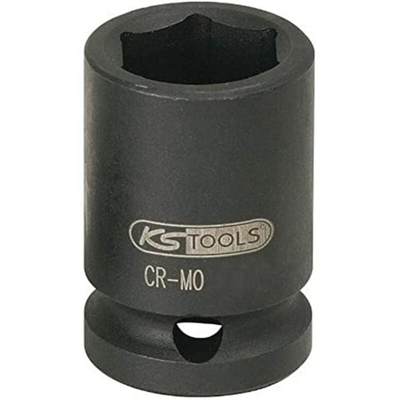 Image of Kstools - ks Tools 515.1008 1/2' Bussola esagonale p.avvitatori ad impulsi,corta,8mm