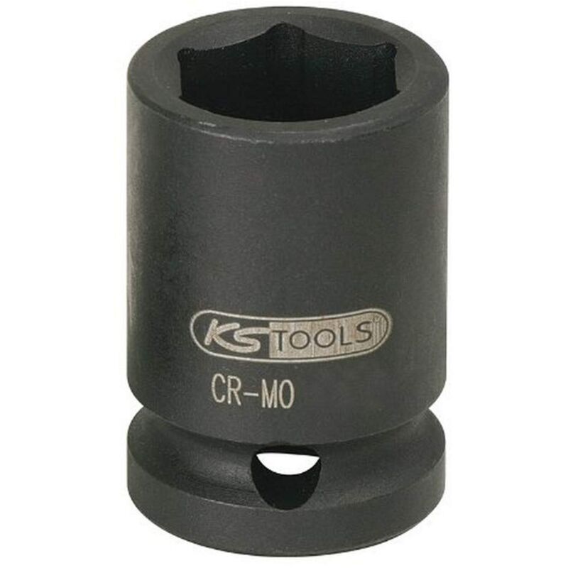 Image of Kstools - ks Tools 515.1028 1/2' Bussola esagonale p.avvitatori ad impulsi,corta,28mm