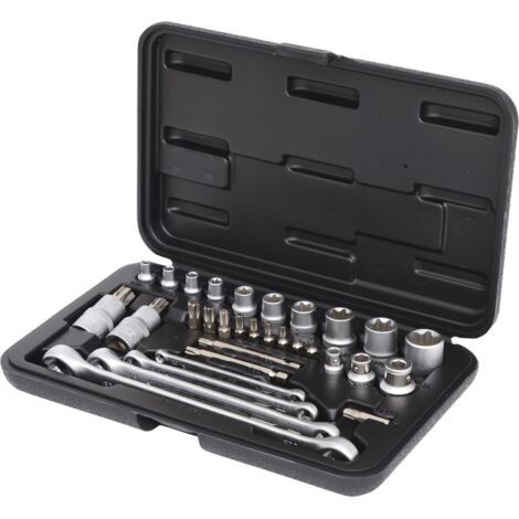 KS TOOLS 1/4'+3/8'+1/2' TORX assortiment, 31 pcs ( 911.4302 )