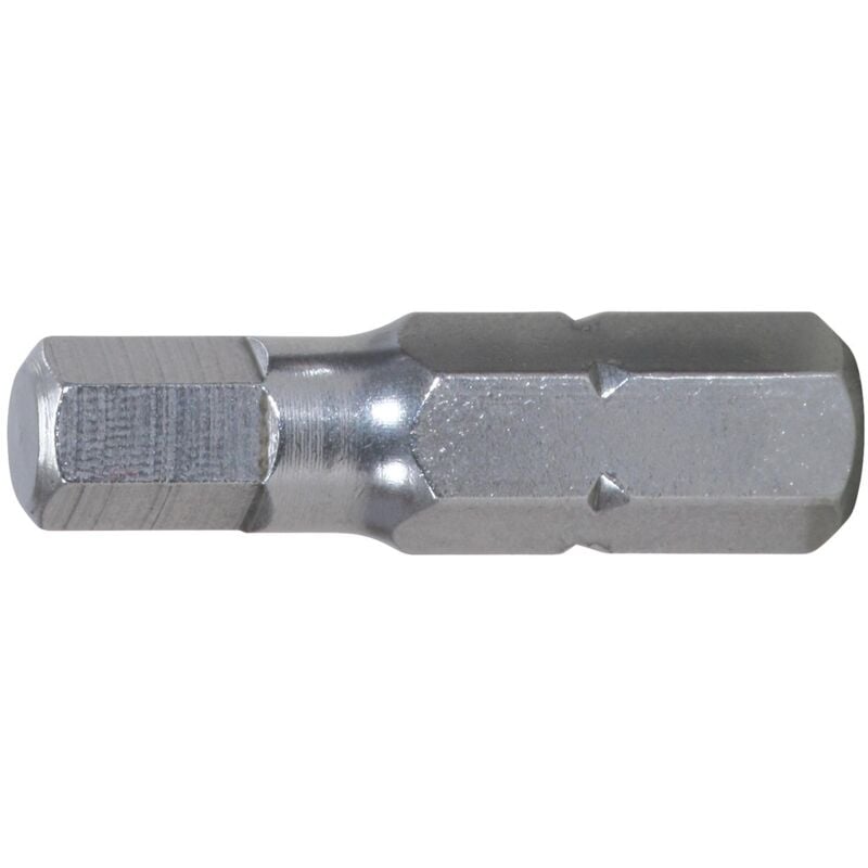 

KS TOOLS 1/4' Punta STAINLESS STEEL para tornillos con encastre hexagonal, 25 mm, 4 mm