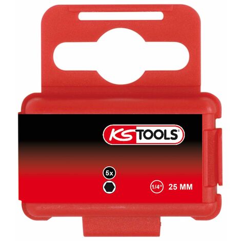 5er Pack KS Tools 1/4" CLASSIC Bit PH PH1 25mm 