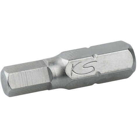 KS TOOLS 1/4 Bit Innensechskant, 25mm, 10mm