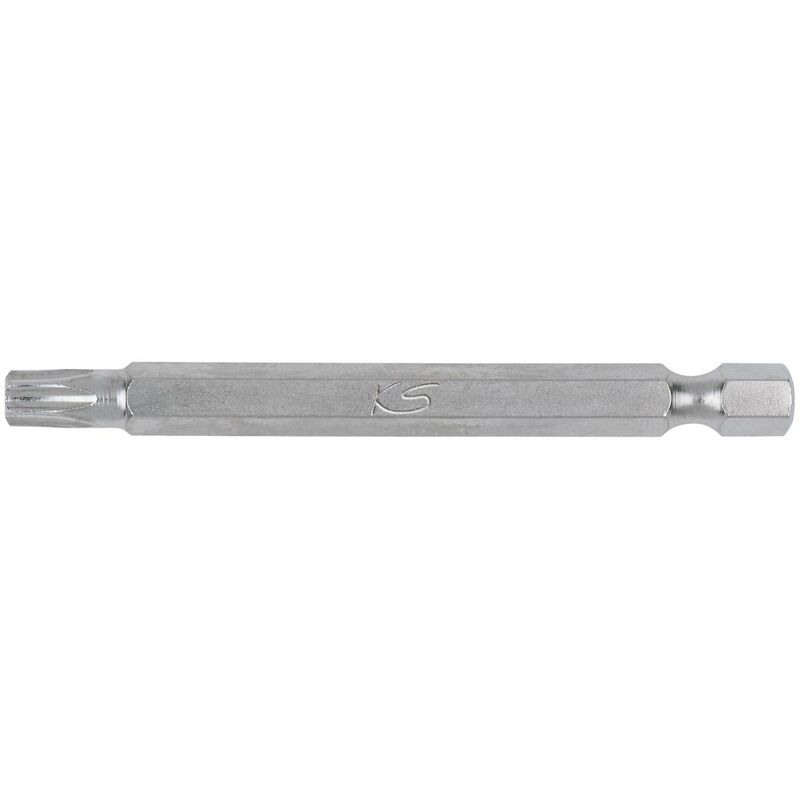 

KS TOOLS 1/4" Bit Torx T25, 75mm de longitud, con agujero