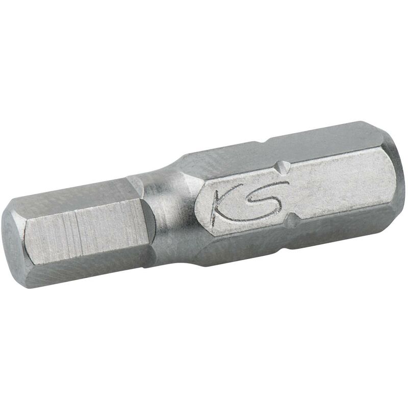 

KS TOOLS 1/4" Punta para tornillos con encastre hexagonal, 25 mm, 3/32