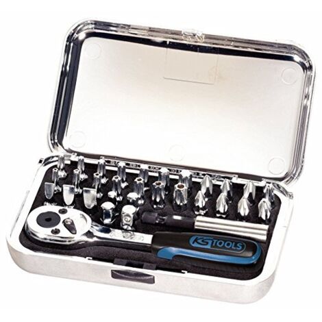 KS TOOLS 1/4' Coffret d'embouts CHROMEplus, 31 pcs ( 918.4500 )