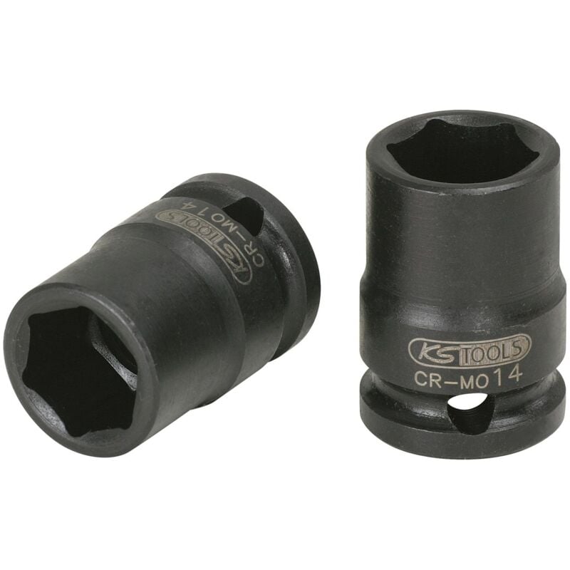 

KS TOOLS 1/4' Llave de vaso de impacto hexagonal, corta, 4,5 mm