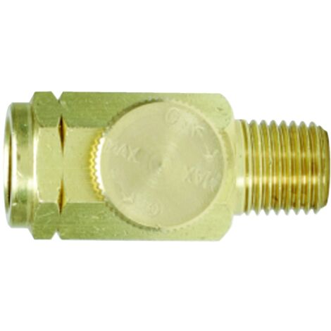 KS Tools 1/4 Messing-Druckluft-Regulierer, 11x13 mm