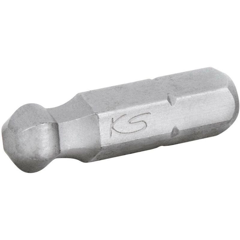 

KS TOOLS 1/4' Punta para tornillos con encastre hexagonal con cabeza de bola, 25 mm, 1,5 mm