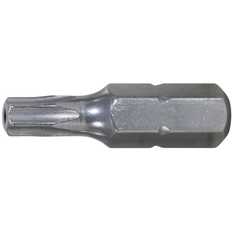 

KS TOOLS 1/4' Punta STAINLESS STEEL para tornillos Torx con orificio frontal, 25 mm, TB15