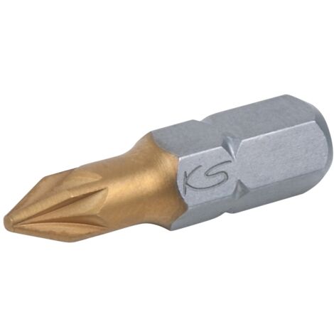 KS Tools 1/4 TiN Bit, 25 mm, PZ1, 5er Pack