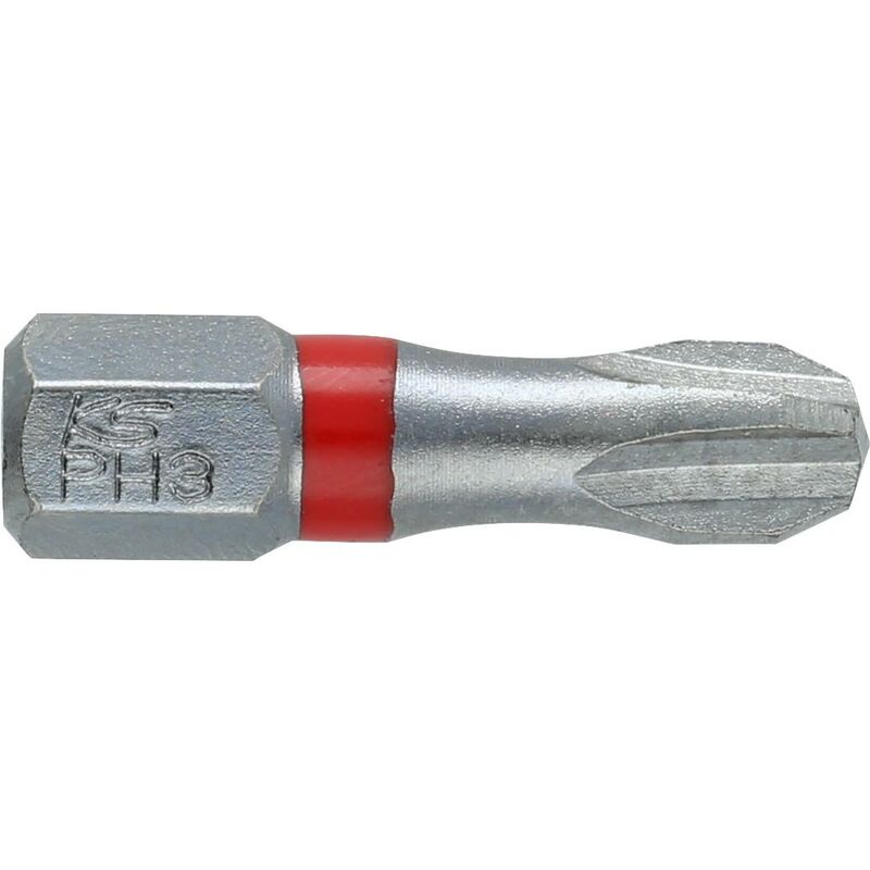 

KS TOOLS 1/4" Punta TORSIONpower para tornillos de estrella PH, 25mm, PH3
