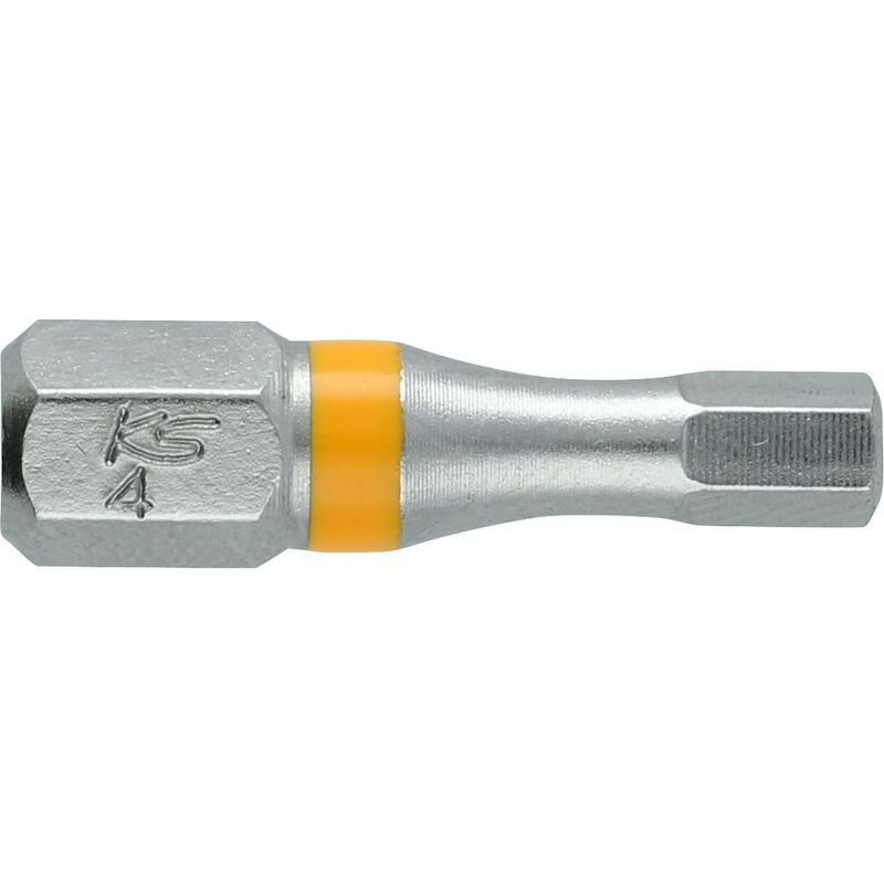 

KS TOOLS 1/4' Punta TORSIONpower para tornillos con encastre hexagonal, 25 mm, 4 mm