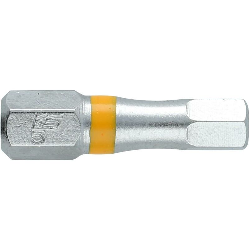 

KS TOOLS 1/4' Punta TORSIONpower para tornillos con encastre hexagonal, 25 mm, 5 mm