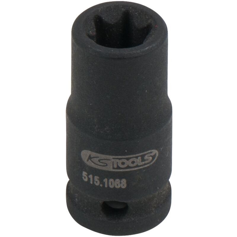 

Kstools - KS TOOLS 1/4' Llave de vaso de impacto Torx-E, corta, E8
