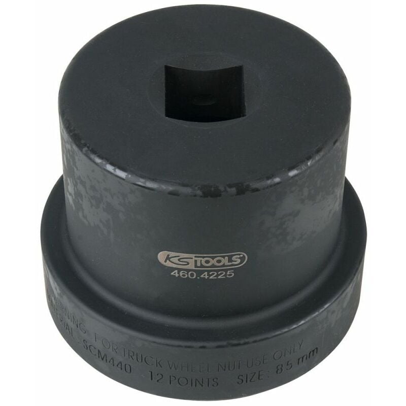 Image of Kstools - ks Tools 1' Achsmuttern-Schlüssel mit Führungsbund, 12-kant, 85 mm - 460.4225