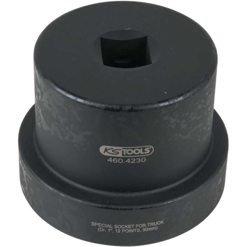 Image of Kstools - ks tools 1' Achsmuttern-Schlüssel mit Führungsbund, 12-kant, 90 mm ( 460.4230 )