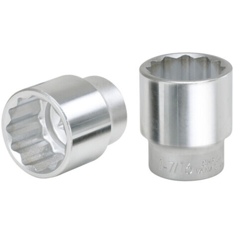 KS Tools 1" Douilles 12 pans, courtes, 2.3/8"