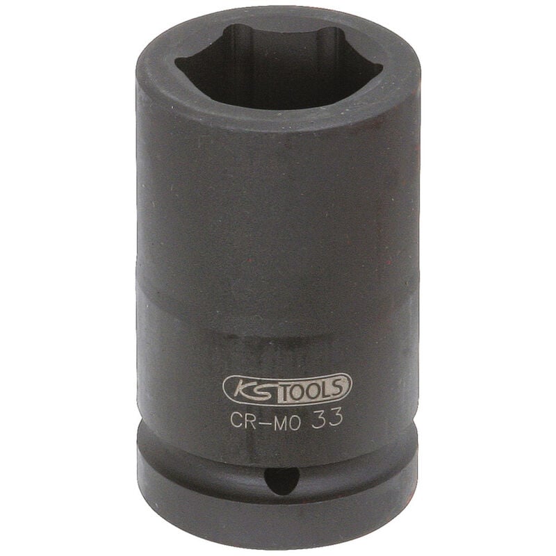 KS Tools - Douille longue à chocs 6 pans 1'', 80 mm - 515.1880