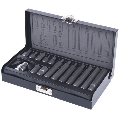 KS Tools 10 mm Bit-Satz, 15-tlg., Innensechskant