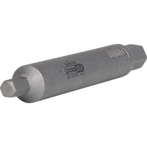 KS Tools 10 mm Stoßdämpfer-Spezialprofil-Gegenhalter-Bit-Stecknuss 6,0 x 9,0 mm 