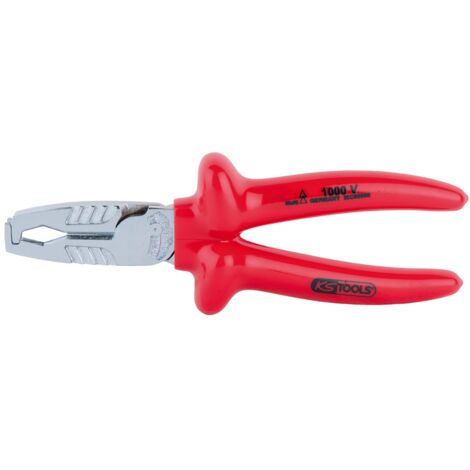 KS Tools 1000V Abisolierzange, 10 mm