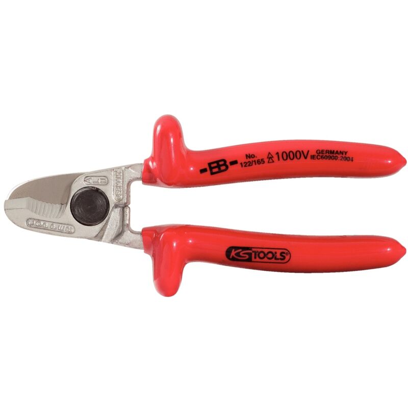 Image of Kstools - ks Tools 1000V Einhand-Kabelschneider, 165 mm