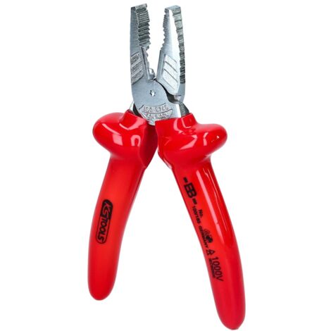 KS Tools 1000V Kraft-Kombinationszange, 185 mm