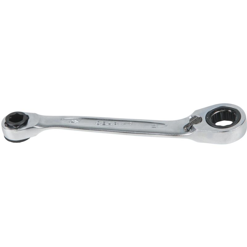 

Kstools - KS TOOLS 11 mm + 1/4' Carraca para vasos pasantes 72 dientes