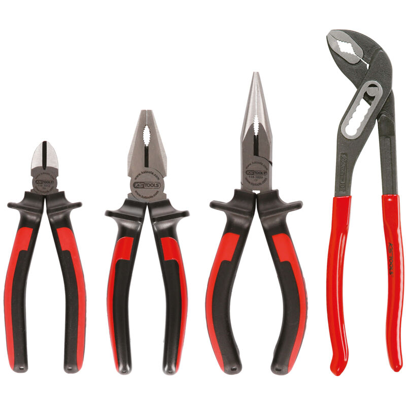 Kstools - ks Tools - Jeu de 4 pinces ergotorque® - 115.1004