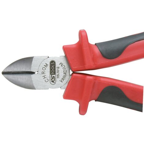 KS Tools 115.1012 Tronchese a Tagliente Laterale Diagonale Ergotorque, 160 mm