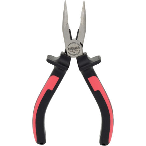 KS Tools 115.1018 ERGOTORQUE Flachrundzange, gebogen, 165mm