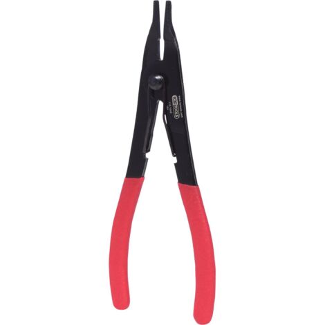 KS Tools 115.1049 Pinza p.rondelle elastiche,punte sagomate,240mm