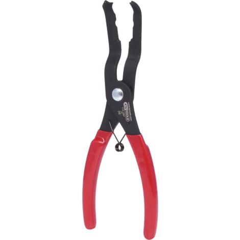KS Tools 115.1087 Pinza per Rivestimenti Interni, 190 mm, 35°
