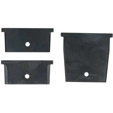 KS-Tools 115.1360 Schalldämpfer Spann-Keil-Satz fü r Volkswagen, 3-tlg.