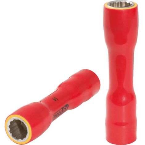 KS-Tools 117.3854 3/8" Isolierte Stecknuss XL,11