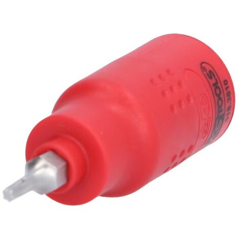 KS-Tools 118.3810 3/8" Isolierte Bit-Stecknuss T10  60 mm lang