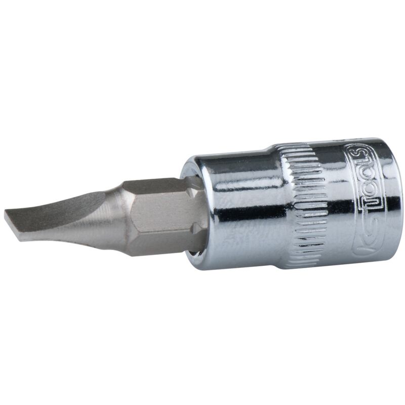 1/2' CHROMEplus Bit-Stecknuss Schlitz, 7mm