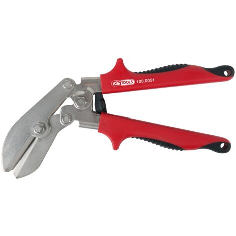 KS Tools 123.0051 Pinza stringitubo, inclinata, 225 mm