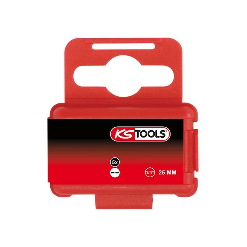 Image of Kstools - ks Tools 911.2920 1/4'' classic Bit Spanner, 25mm, 10mm 5er Pck