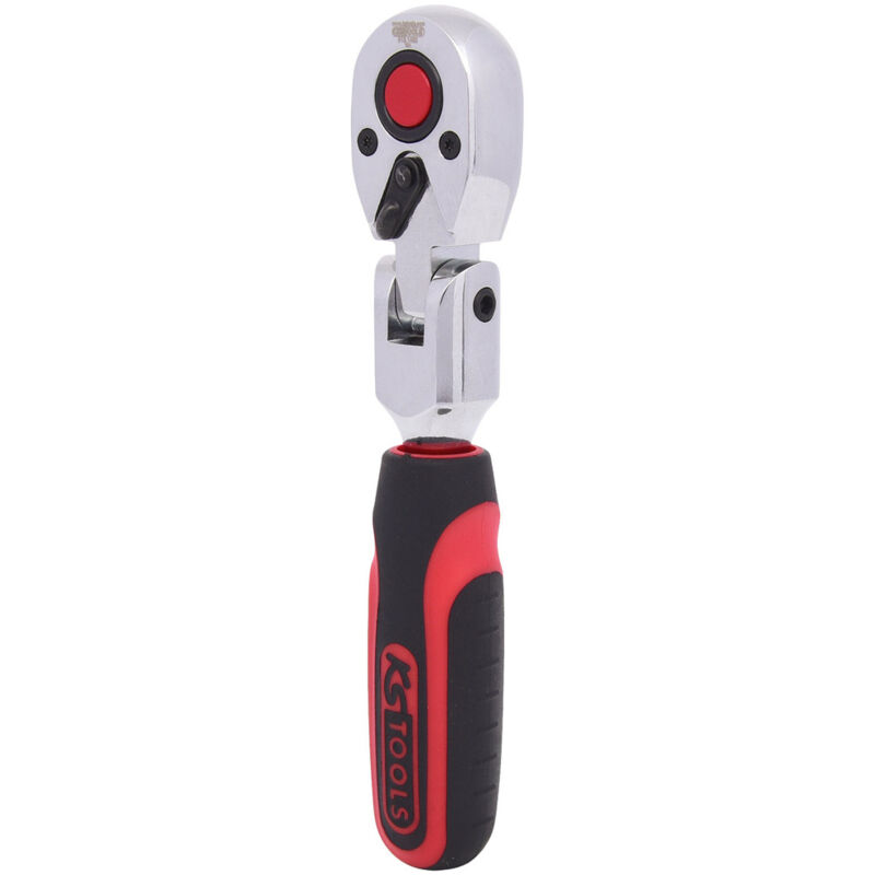 Ks tools 1/4' CHROMEplus Gelenk-Umschaltknarre, 72 Zahn ( 918.1493 )