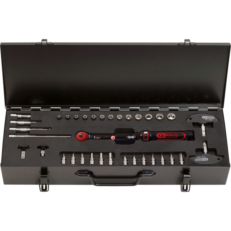 Kstools - ks Tools - Coffret clé dynamométrique ERGOTORQUEprécision® 1/4'', 5-25 Nm, 32 pcs - 516.1415