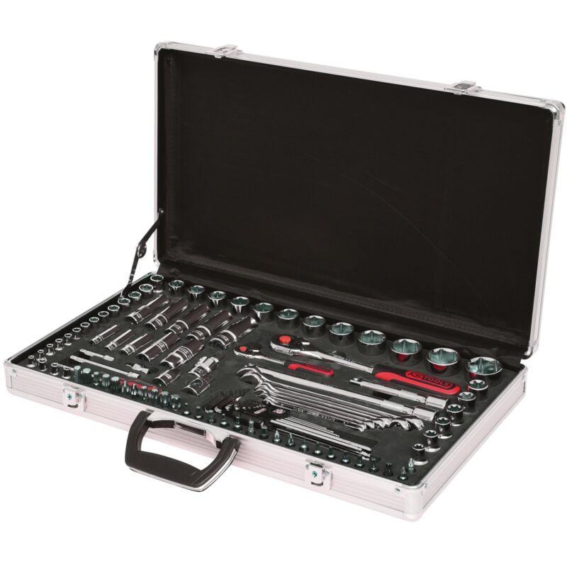 Image of Ks Tools 1/4+1/2 CHROMEplus Steckschlüssel-Satz, 102-tlg
