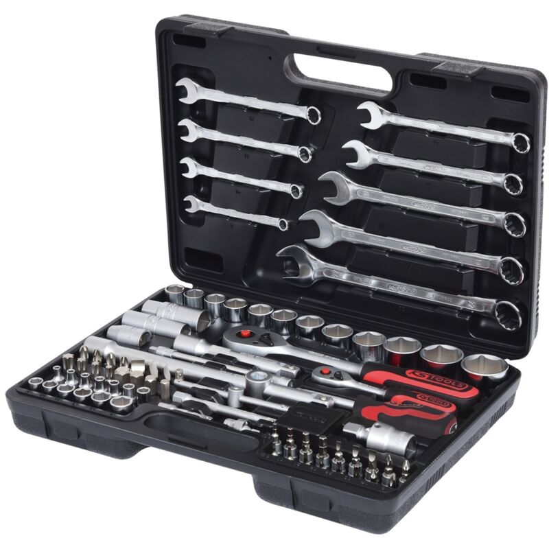 Ks Tools 1/4+1/2 Steckschlüssel-Satz, 82-tlg
