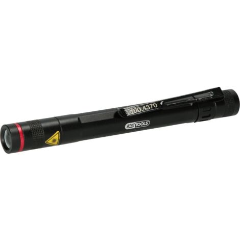 KS Tools 150 4370 LEDMAX Lampada Portatile Nera Compatta