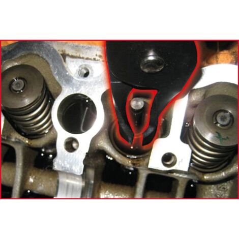 KS Tools 150.1112 Pinza p.guarnizioni valvole,piegata