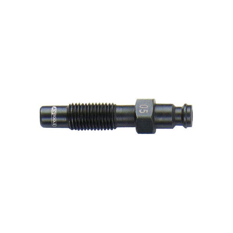 Ks tools 150.3666 - adaptateur pour injecteurs - M10X1 - 25 avec filetage extérieur - longueur 57 mm