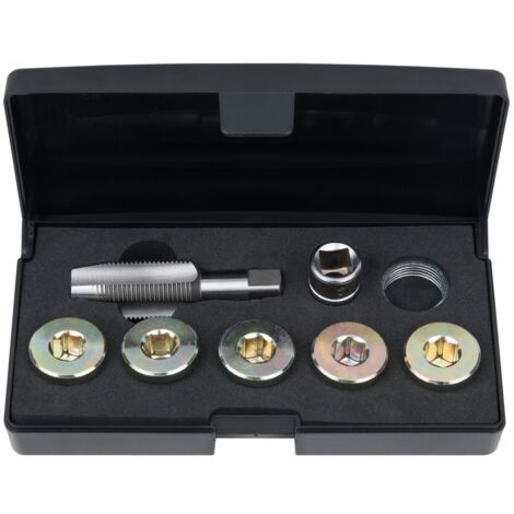 KS-Tools 150.4940 Ölablassschrauben-Gewindereparat ur-Satz, 12-tlg. M20 x 1,5