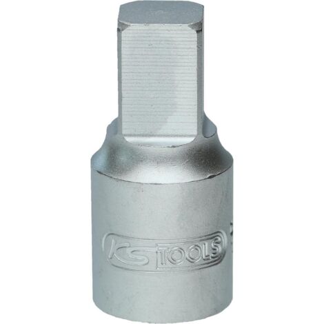 KS Tools 150.9114 3/8'' Öldienst-Bit-Stecknuss für Innenvierkant-Schrauben, 11 m