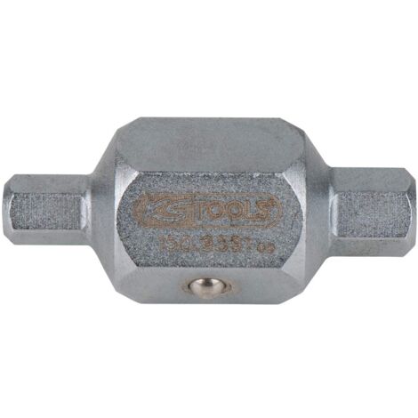 KS Tools 150.9391 Stecknüsse für Ölablassschrauben, 6-kant